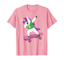 Load image into Gallery viewer, Dabbing Unicorn Birthday Skating Party Perfect Gift T-Shirt