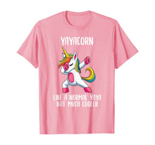 Load image into Gallery viewer, Unicorn Yaya Girl Birthday Party Apparel Greek YayaCorn Cute T-Shirt