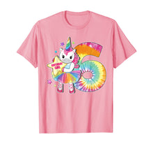 Load image into Gallery viewer, 6th Birthday Unicorn Shirt Gift for Girls Age 6 Tie Dye Tee T-Shirt
