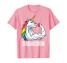 Load image into Gallery viewer, Mens Funny Unicorn Dad Girl Birthday Party Apparel Dadacorn Cute T-Shirt