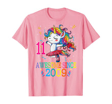 Load image into Gallery viewer, 11st Birthday Unicorn Awesome Since 2009 T-Shirt