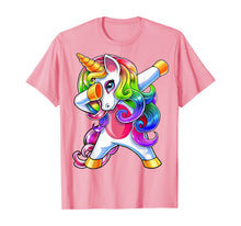 Load image into Gallery viewer, Dabbing Unicorn Birthday Shirt Girls Cute Unicorn Gift Girls