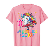 Load image into Gallery viewer, 10th Birthday Unicorn Awesome Since 2010 T-Shirt
