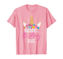 Load image into Gallery viewer, Daddy Of The B Day Girl Father Gifts Unicorn Birthday T-Shirt
