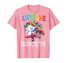 Load image into Gallery viewer, Unicorn 42nd Birthday Gift Rainbow 1978 42 Years Old T-Shirt