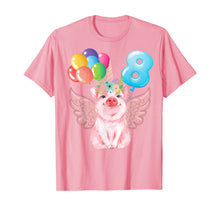 Load image into Gallery viewer, 8th Birthday Shirt Girl Pig and Unicorn Lovers Gift 8 Years
