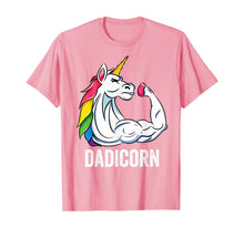 Load image into Gallery viewer, Mens Funny Unicorn Dad Girl Birthday Party Apparel Dadicorn Cute T-Shirt