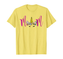 Load image into Gallery viewer, Mom Unicorn Floral Birthday Party Shirt