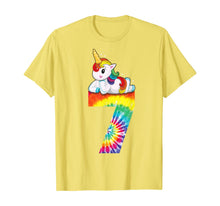 Load image into Gallery viewer, 7th Birthday Unicorn Shirt Girls Tie Dye Gift Party Outfit T-Shirt