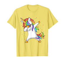 Load image into Gallery viewer, Dabbing Unicorn T-Shirt - Unicorn Dab T-Shirt - Unicorn Gift