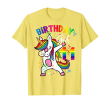 Load image into Gallery viewer, 11 Year Old Kid 11th Birthday Gift Dabbing Unicorn T-Shirt