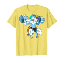 Load image into Gallery viewer, Unicorn Weightlifting Squads Bodybuilding Birthday Gift T-Shirt