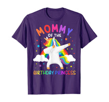 Load image into Gallery viewer, Unicorn Mommy, Cute Fantasy Tee for Family Birthday Party T-Shirt