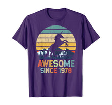 Load image into Gallery viewer, 42nd Birthday Unicorn Awesome Since 1978 42 Years Old T-Shirt