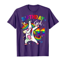 Load image into Gallery viewer, 11 Year Old Kid 11th Birthday Gift Dabbing Unicorn T-Shirt