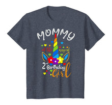 Load image into Gallery viewer, Unicorn Mommy of the 2nd Birthday Girl Matching Family T-Shirt