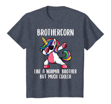 Load image into Gallery viewer, Unicorn Brother Girl Birthday Party Apparel BrotherCorn Cute T-Shirt