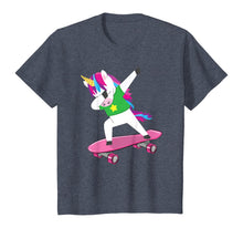Load image into Gallery viewer, Dabbing Unicorn Birthday Skating Party Perfect Gift T-Shirt