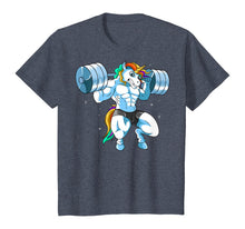 Load image into Gallery viewer, Unicorn Weightlifting Squads Bodybuilding Birthday Gift T-Shirt