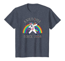 Load image into Gallery viewer, Dabbing Unicorn Birthday Girl Gifts 11 Years Old Since 2008 T-Shirt