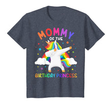 Load image into Gallery viewer, Unicorn Mommy, Cute Fantasy Tee for Family Birthday Party T-Shirt