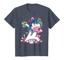 Load image into Gallery viewer, Dabbing Unicorn Bowling Birthday Party Gift For Girls T-Shirt