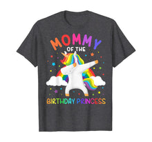 Load image into Gallery viewer, Unicorn Mommy, Cute Fantasy Tee for Family Birthday Party T-Shirt