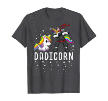 Load image into Gallery viewer, Mens Dadicorn Unicorn Dad Ninja Kawaii Birthday Party Fathers Day T-Shirt