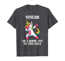 Load image into Gallery viewer, Unicorn Yaya Girl Birthday Party Apparel Greek YayaCorn Cute T-Shirt