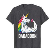 Load image into Gallery viewer, Mens Funny Unicorn Dad Girl Birthday Party Apparel Dadacorn Cute T-Shirt