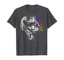 Load image into Gallery viewer, Unicorn With Muscle shirt Birthday Fathers Day Gym T-Shirt T-Shirt