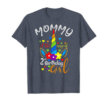 Load image into Gallery viewer, Unicorn Mommy of the 2nd Birthday Girl Matching Family T-Shirt