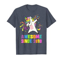 Load image into Gallery viewer, 10 Years Old 10th Birthday Awesome Since 2010 Unicorn T-Shirt