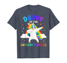 Load image into Gallery viewer, Unicorn Daddy, Cute Fantasy Tee for Family Birthday Party T-Shirt