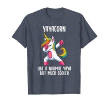 Load image into Gallery viewer, Unicorn Yaya Girl Birthday Party Apparel Greek YayaCorn Cute T-Shirt