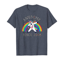 Load image into Gallery viewer, Dabbing Unicorn Birthday Girl Gifts 11 Years Old Since 2008 T-Shirt