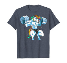Load image into Gallery viewer, Unicorn Weightlifting Squads Bodybuilding Birthday Gift T-Shirt