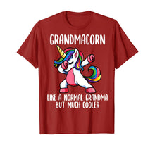 Load image into Gallery viewer, Unicorn Grandma Girl Birthday Party Apparel GrandmaCorn Cute T-Shirt