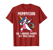 Load image into Gallery viewer, Unicorn Mommy Girl Birthday Party Apparel, MommyCorn Cute T-Shirt