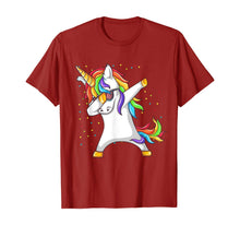 Load image into Gallery viewer, Dabbing Unicorn T-Shirt - Unicorn Dab T-Shirt - Unicorn Gift