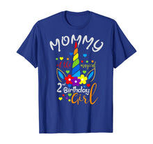 Load image into Gallery viewer, Unicorn Mommy of the 2nd Birthday Girl Matching Family T-Shirt