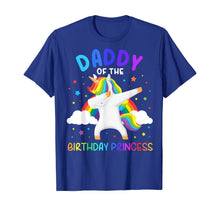 Load image into Gallery viewer, Unicorn Daddy, Cute Fantasy Tee for Family Birthday Party T-Shirt