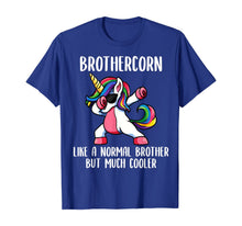 Load image into Gallery viewer, Unicorn Brother Girl Birthday Party Apparel BrotherCorn Cute T-Shirt