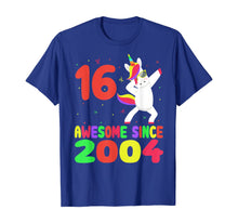 Load image into Gallery viewer, 16th Birthday Gifts 16 Yrs Old Unicorn Dabbing Tee Kid Party T-Shirt