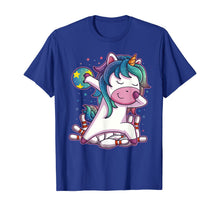 Load image into Gallery viewer, Dabbing Unicorn Bowling Birthday Party Gift For Girls T-Shirt