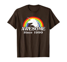 Load image into Gallery viewer, Rainbow Unicorn 30th birthday gift 30 Birthday T-Shirt