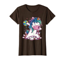 Load image into Gallery viewer, Dabbing Unicorn Bowling Birthday Party Gift For Girls T-Shirt