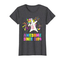 Load image into Gallery viewer, 6 Years Old 6th Birthday Awesome Since 2014 Unicorn T-Shirt