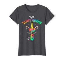 Load image into Gallery viewer, This Slime Queen Is 8-8th Birthday Girl Unicorn and Slime T-Shirt