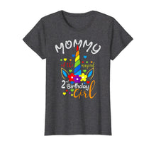 Load image into Gallery viewer, Unicorn Mommy of the 2nd Birthday Girl Matching Family T-Shirt